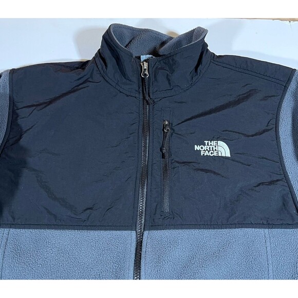 The North Face Denali 2 Fleece Full Zip Black/Grey Jacket Men's Medium - Picture 4 of 8